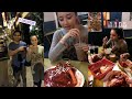 Hannah Delisha pergi makan Sup Tulang Merah dengan rakan staff ketika di Singapore