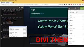 How To Write Custom CSS Code With Yellow Pencil Plugin For Wordpress