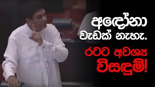 ගිරාපෝතක අඳෝනා වැඩක් නැහැ. රටට අවශ්‍ය විසඳුම්!