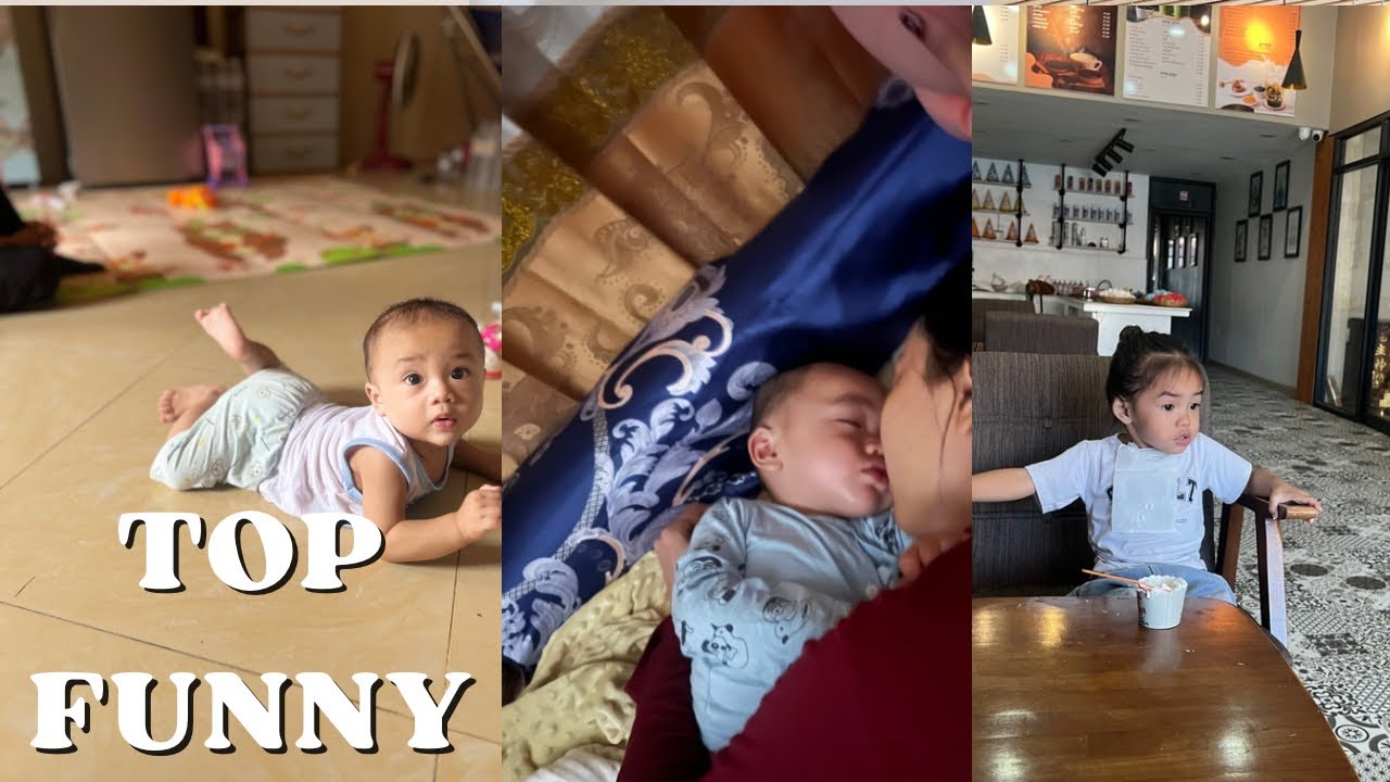 Mommy Funny Kiss Babies Is Laughing Youtube