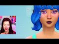Each Sim is a Different WORLD in The Sims 4 CAS Challenge