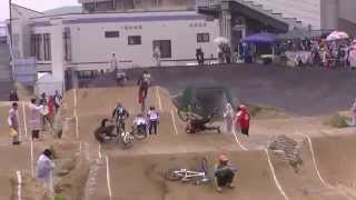 BMX　岸和田　R2　エリート　決勝　2014