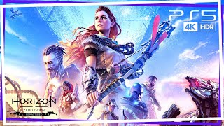 Horizon Zero Dawn Remastered PS5: Ultimate 4K HDR Gameplay Walkthrough!