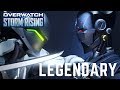 Overwatch | Storm Rising completed on LEGENDARY difficulty!!! (normal heroes, Genji)