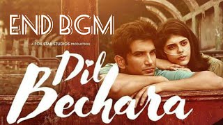 Dil Bechara | OFFICAL END BGM (UN RELEASED) | AR RAHMAN MUSICAL | TRIBUTE TO SUSHANT SINGH RAJPUT