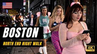 Boston North End Secret Nightlife 4K
