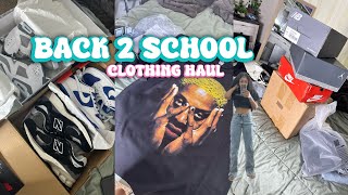 collective back to school clothing haul + try on | shein, goat , fashion nova, \u0026 more