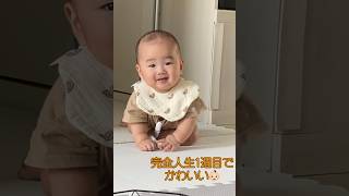 完全に人生一周目の赤ちゃん #baby #babyshorts #赤ちゃん #人生 #おしゃぶり__sora622さんより