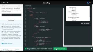 HTML Basics 2 Codecademy
