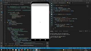 Flutter web socket app using NodeJS