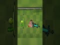 giant mouth peashooter vs zombie shorts