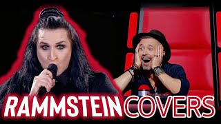 AMAZING RAMMSTEIN COVERS ON THE VOICE | BEST AUDITIONS