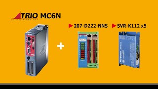 Trio MC6N Motion Controller & TPM EtherCAT NuServo Drive.