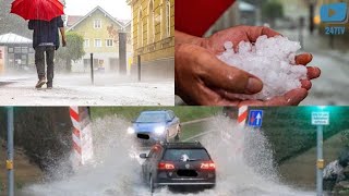 Schweres Unwetter richtet hohen Schaden in Füssen 23.5.2022 (Bayern) | Severe storm in Germany