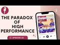 The paradox of high performance - fears leading up to the exam