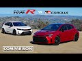 Honda Civic Type R vs Toyota GR Corolla comparison test