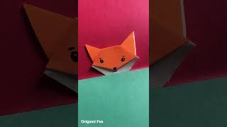 #fox #paperfox #origamifox #papercraft #origamitutorial #origamicraft #shorts