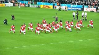 Tonga Sipi Tau vs New Zealand Haka, Rugby World Cup 2015