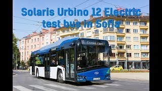 Solaris Urbino 12 Electric in Sofia