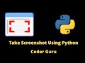 Take Screenshot using python | Python Project #python
