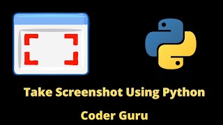 Take Screenshot using python | Python Project #python