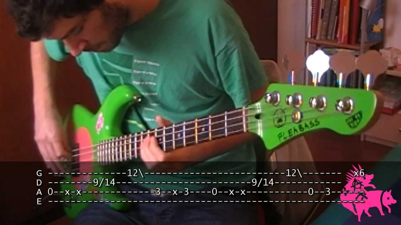 Give It Away Bass TAB Red Hot Chili Peppers - YouTube