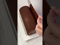 🤎 Декорируем РУЛЕТ Рецепт от @nelyayarygina 🍫we decorate the roll