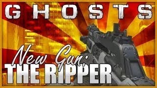COD Ghosts: "The Ripper" Hybrid Weapon! New DLC Gun The Ripper