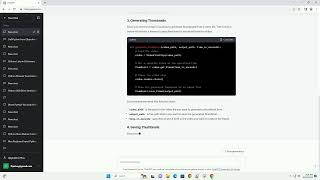 Creating thumbnails from video files with Python