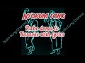 Rwbe doma lo karaoke with lyrics || Nyokum song || By N.Bijnoo & Chuku Nayo || Nyishi secular song