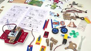10in1 DIY STEM Robotics kit, Electronics Sensor kit | Best Robot Toys for Boys, Girls & Kids Aged 8+