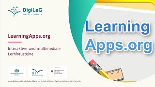 LearningApps.org. Screencast zu ausgewählten Funktionen