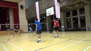 20150517FUMA Badminton Club MD小跳+淳剛vs致廷+陳孝承