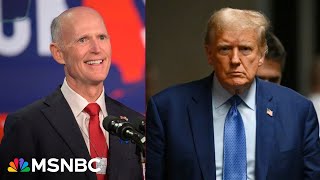 Florida Sen. Rick Scott accompanies Trump for Day 14 of hush money trial