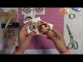 How to make mini notecards & matching envelope - Thanksgiving Theme