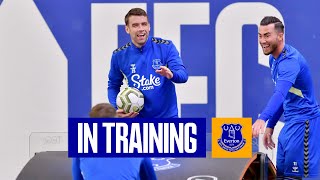 MERSEYSIDE DERBY PREPARATIONS! | Everton train for Anfield clash