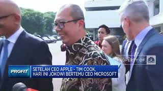 Jokowi Bertemu CEO Microsoft, Bakal Ada Investasi Jumbo Masuk RI?