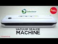 Kilat Packing - Mesin Vacuum Sealer Khusus Embossed / Easy to Use!