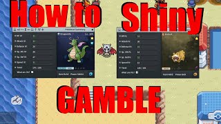 How To Shiny Breed Gamble In PokeMMO