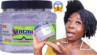 I TRIED THE NEW WETLINE XTREME GEL ON MY 4C HAIR|HOW TO GET THE BEST WASH N GO USING THE XTREME GEL