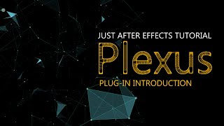 After Effects Tutorial | Plexus Plugin | Intro