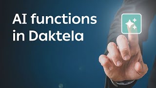 Artificial Intelligence in Daktela