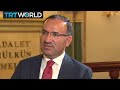 One on One: Interview with Bekir Bozdag, Turkish Justice Minister