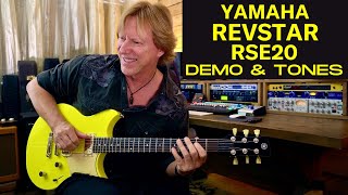 Yamaha Revstar RSE20 Neon Yellow - Intro Demo, Overview & Clean / Overdrive Tones.