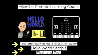Micro:bit - Hello World Program in Python