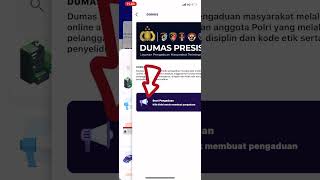 INFORMASI MASALAH DUMAS DI APLIKASI POLRI SUPER APP