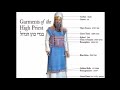 Exodus 39 - Making the Priestly Garments