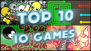Top 10 IO Games || BEST .io GAMES EVER!