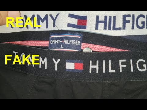 Tommy Hilfiger Underwear Real Vs Fake. How To Spot Counterfeit Tommy ...