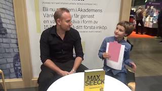 Kirjailija Max Seeckin haastattelu lukemisesta
